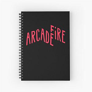 Arcade Fire Spiral Notebook