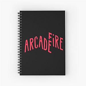 Arcade Fire Spiral Notebook