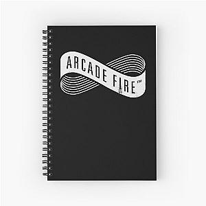 Arcade Fire Spiral Notebook