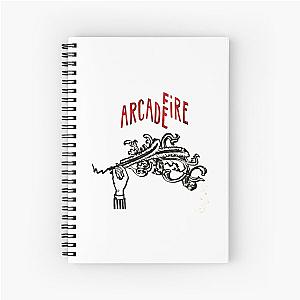 Arcade Fire art  Spiral Notebook