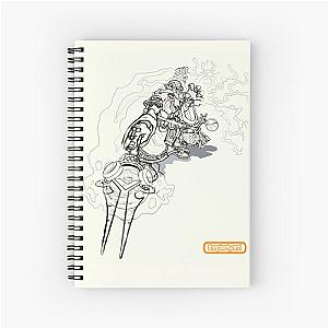 Arcane torrents  Spiral Notebook