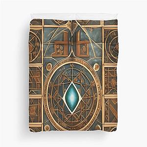 Arcane Equations Duvet Cover