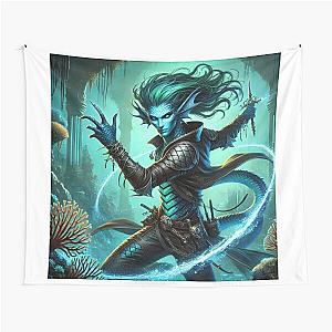 Sea Elf Arcane Trickster Rogue Tapestry