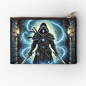 The Arcane Dualist Pixel Art Zipper Pouch