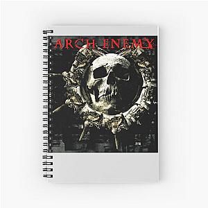 Unique Sweden Archenemys Hard Rock Metal Band Graphic Tees Spiral Notebook