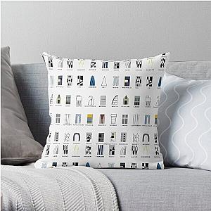 Architects Throw Pillow RB2611