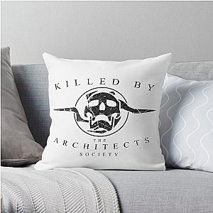 Killed by the Architects Society (white) Throw Pillow RB2611