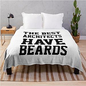 The Best Architects Have Beards Throw Blanket RB2611