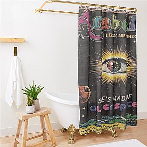 Monkeys Arabella Shower Curtain Premium Merch Store