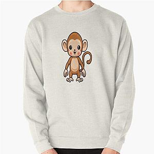 Happy cute monkeys  Pullover Sweatshirt RB0604 [ID555932]