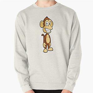 Happy cute monkeys  Pullover Sweatshirt RB0604 [ID555929]