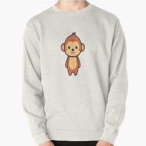 Happy cute monkeys  Pullover Sweatshirt RB0604 [ID555924]