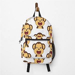 Happy cute monkeys  Backpack RB0604 [ID555817]