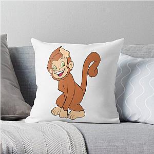 Happy cute monkeys  Throw Pillow RB0604 [ID555805]