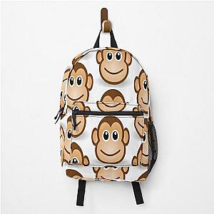 Happy cute monkeys  Backpack RB0604 [ID555822]