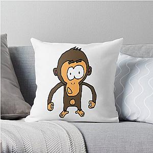 Happy cute monkeys  Throw Pillow RB0604 [ID555799]