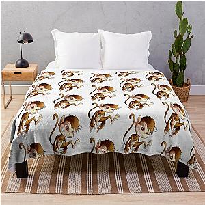 Happy cute monkeys  Throw Blanket RB0604 [ID555710]