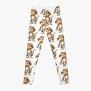 Happy cute monkeys  Leggings RB0604 [ID555688]