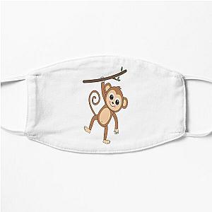 Happy cute monkeys  Flat Mask RB0604 [ID555668]