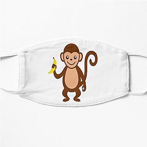 Happy cute monkeys  Flat Mask RB0604 [ID555667]