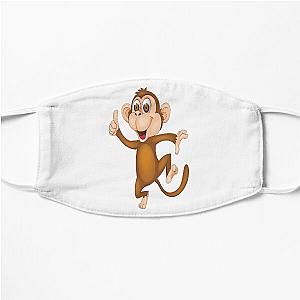 Happy cute monkeys  Flat Mask RB0604 [ID555665]