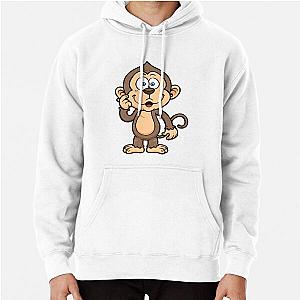 Happy cute monkeys  Pullover Hoodie RB0604 [ID555991]