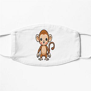 Happy cute monkeys  Flat Mask RB0604 [ID555658]