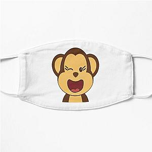 Happy cute monkeys  Flat Mask RB0604 [ID555654]