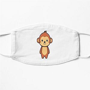 Happy cute monkeys  Flat Mask RB0604 [ID555652]