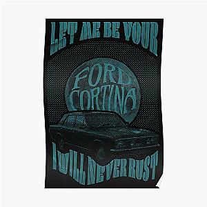 Arctic Monkeys Graphic Design Poster - Ford Cortina Poster RB0604 [ID555591]