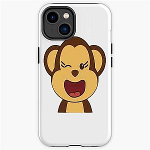 Happy cute monkeys  iPhone Tough Case RB0604 [ID555575]