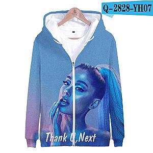 Ariana Grande Hoodies - Ariana Grande Clothes Oversized Classic Zipper Hoodie