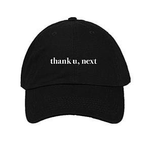 Ariana Grande Hats &amp; Caps - Letter Thank U,Next Baseball Caps Ariana Grande Embroidery Dad Hat