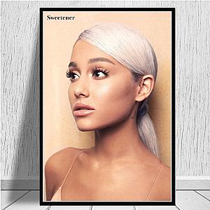 Ariana Grande Posters - Sweetener Ariana Grande Girl Pop Star Canvas Painting Poster