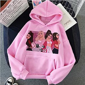 Ariana Grande Hoodies - Ariana Grande Thank You Next Harajuku Graphic Hoodie