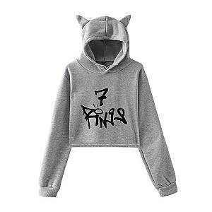 Ariana Grande Hoodies - Ariana Grande Cropped Hoodie 12