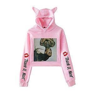 Ariana Grande Hoodies - Ariana Grande Cropped Hoodie 5