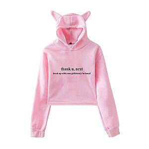 Ariana Grande Hoodies - Ariana Grande Cropped Hoodie 1