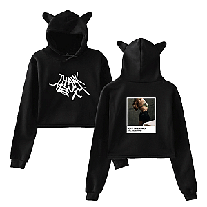 Ariana Grande Hoodies - Ariana Grande Thank U Next Cropped Hoodie 1