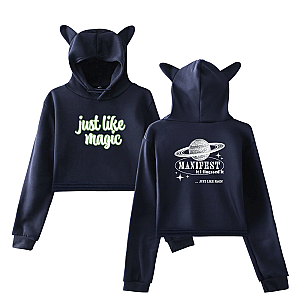 Ariana Grande Hoodies - Ariana Grande Just Like Magic Cropped Hoodie 2