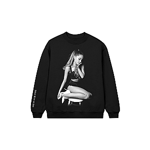 Ariana Grande Sweatshirts - My Everything B&amp;W Crewneck Sweatshirts