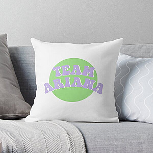 Team Ariana Madix Vanderpump Rules (Green + Purple) Throw Pillow RB0609
