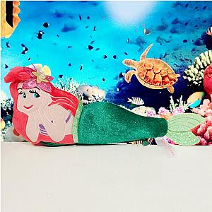 25cm Green Red Ariel Disney Cartoon The Little Mermaid Plush