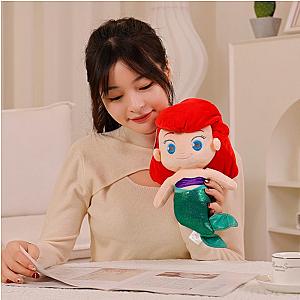 30cm Green Red Ariel Disney Mermaid Princess Doll Plush