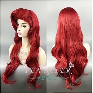 The Little Mermaid Red Hair Cosplay Wigs