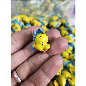 20Pcs/Set Disney Cartoon Anime The Little Mermaid Flounder Figure Toy