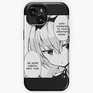 Carelessness is Your Greatest Enemy - Yue - Arifureta iPhone Tough Case