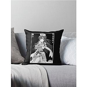 Shirasaki Kaori 香り - Arifureta From Commonplace To World's Strongest Throw Pillow