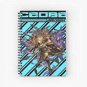 Arknights Ceobe Wolf Spiral Notebook