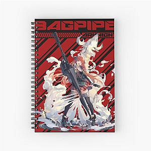 Arknights Bagpipe Elite Spiral Notebook